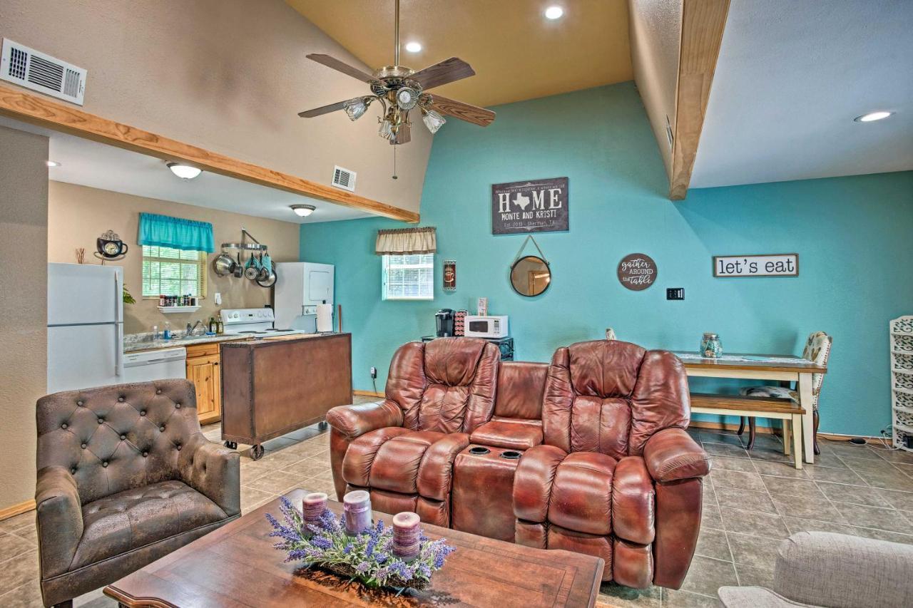 Lake Texoma Cabin - 1 Mi to Park&Boat Ramp Willow Spring Bagian luar foto