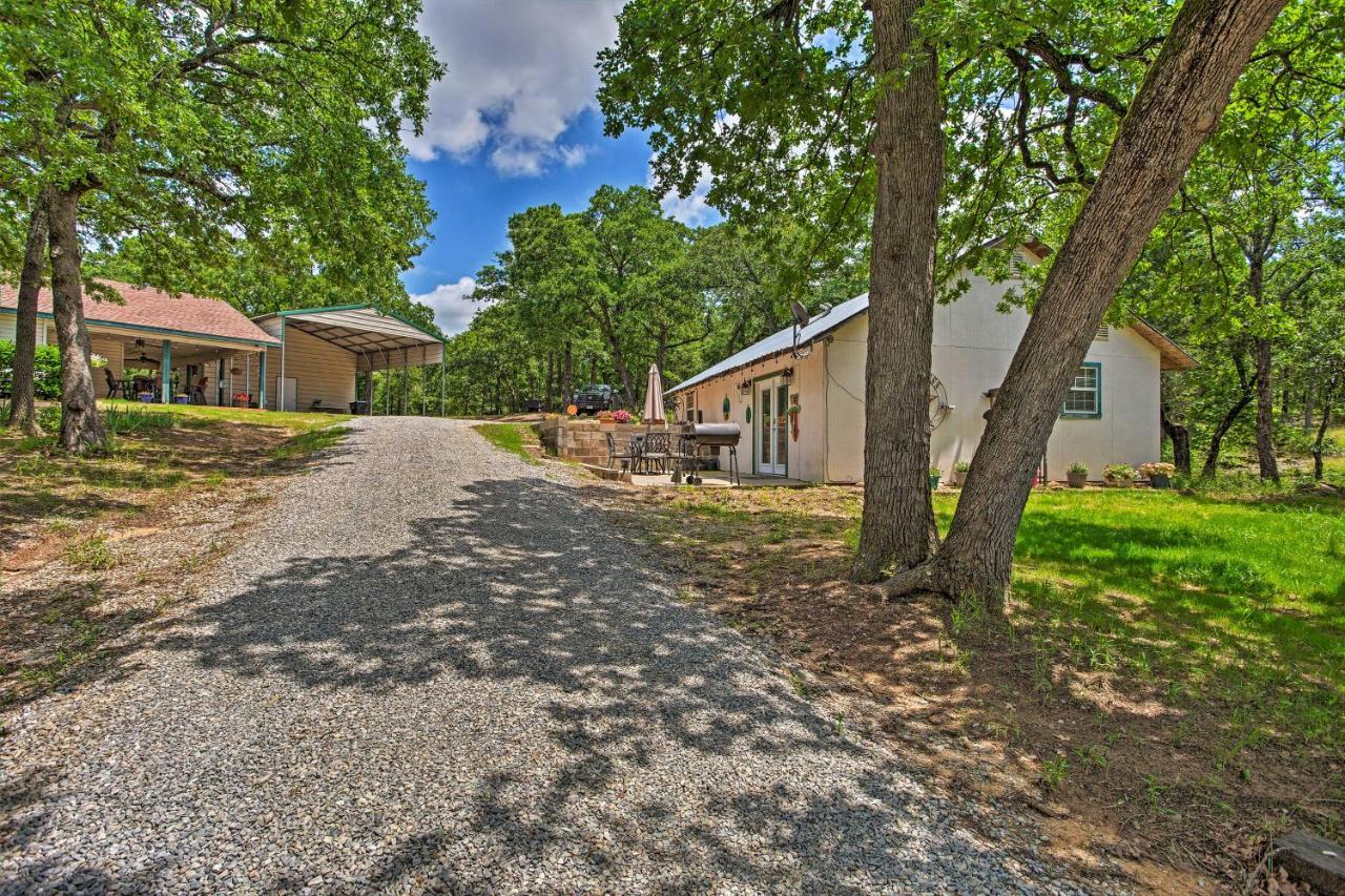 Lake Texoma Cabin - 1 Mi to Park&Boat Ramp Willow Spring Bagian luar foto