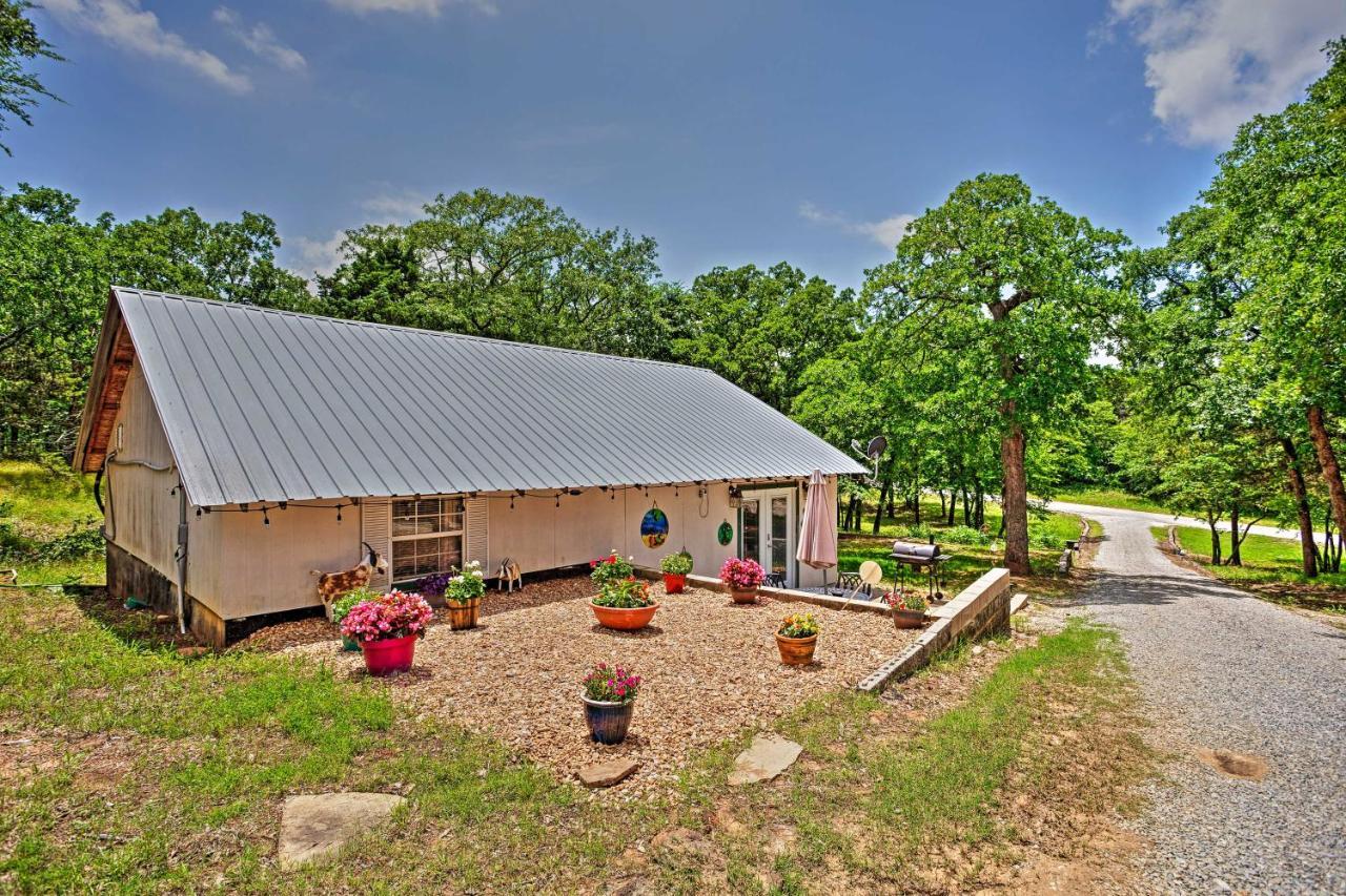 Lake Texoma Cabin - 1 Mi to Park&Boat Ramp Willow Spring Bagian luar foto